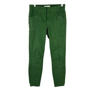 Anthropologie Kelly Green Cadet Moto Pants – Size 27